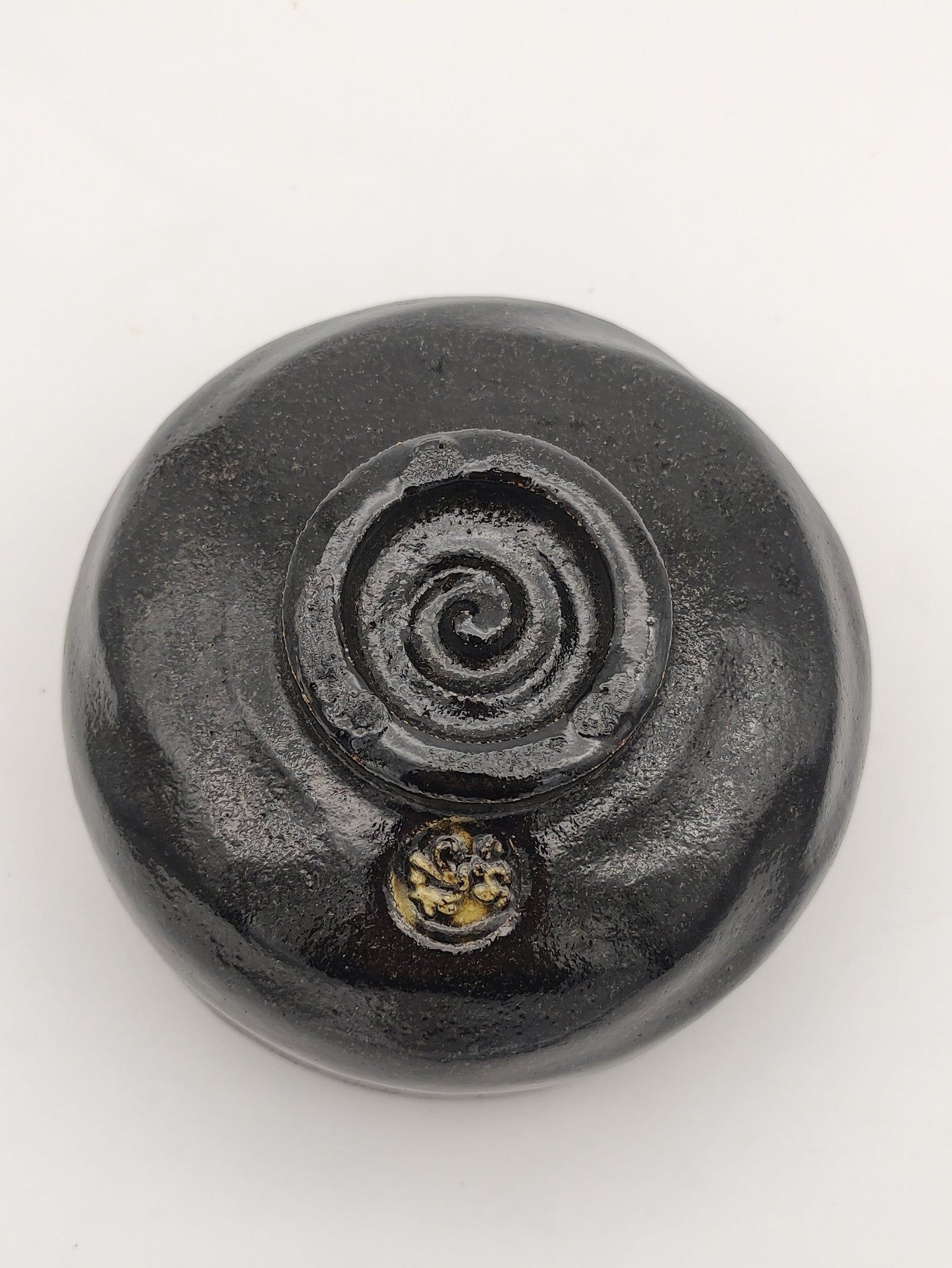 Raku Chawan Vintage "Mondfinsternis"