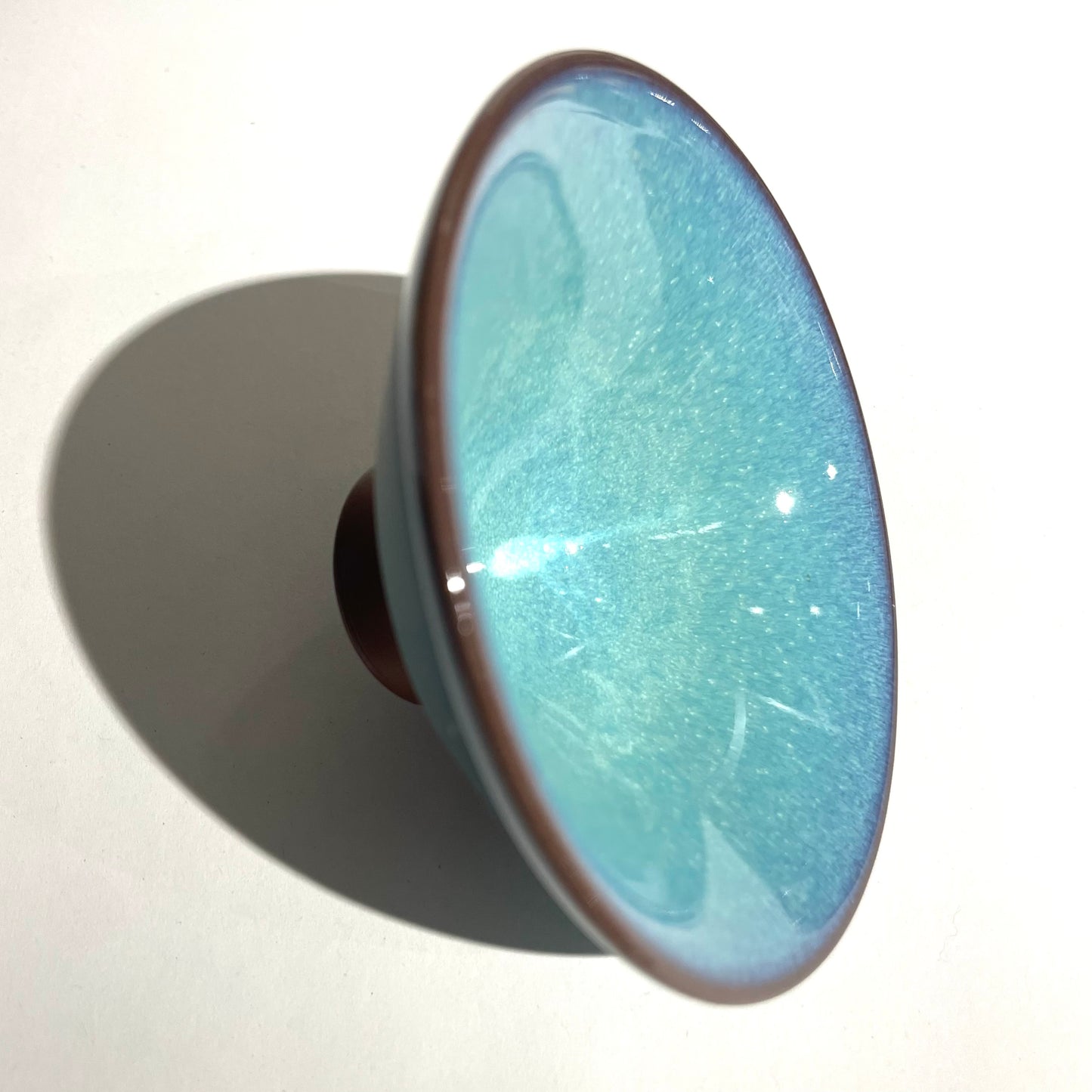 Teeschale Tenmoku Blue Sky