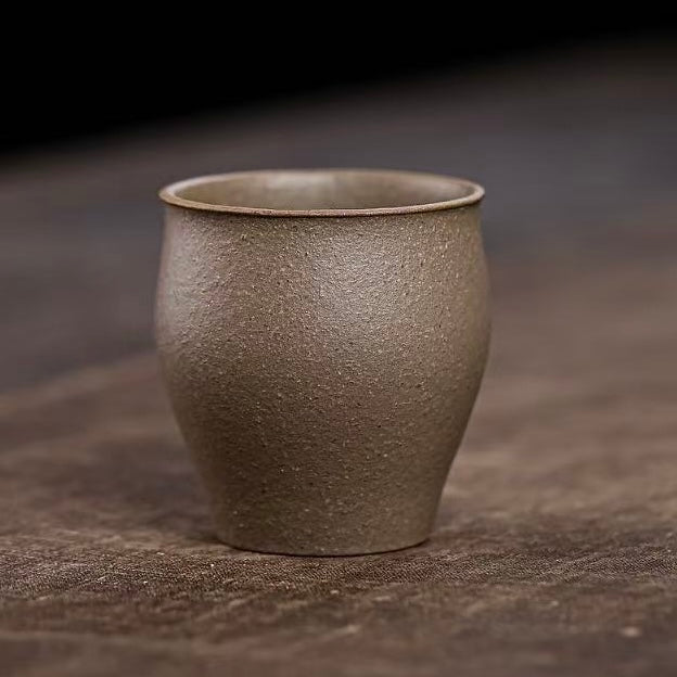 Yixing Zisha Meisterschale – Tulpen Form (grauer Ton)