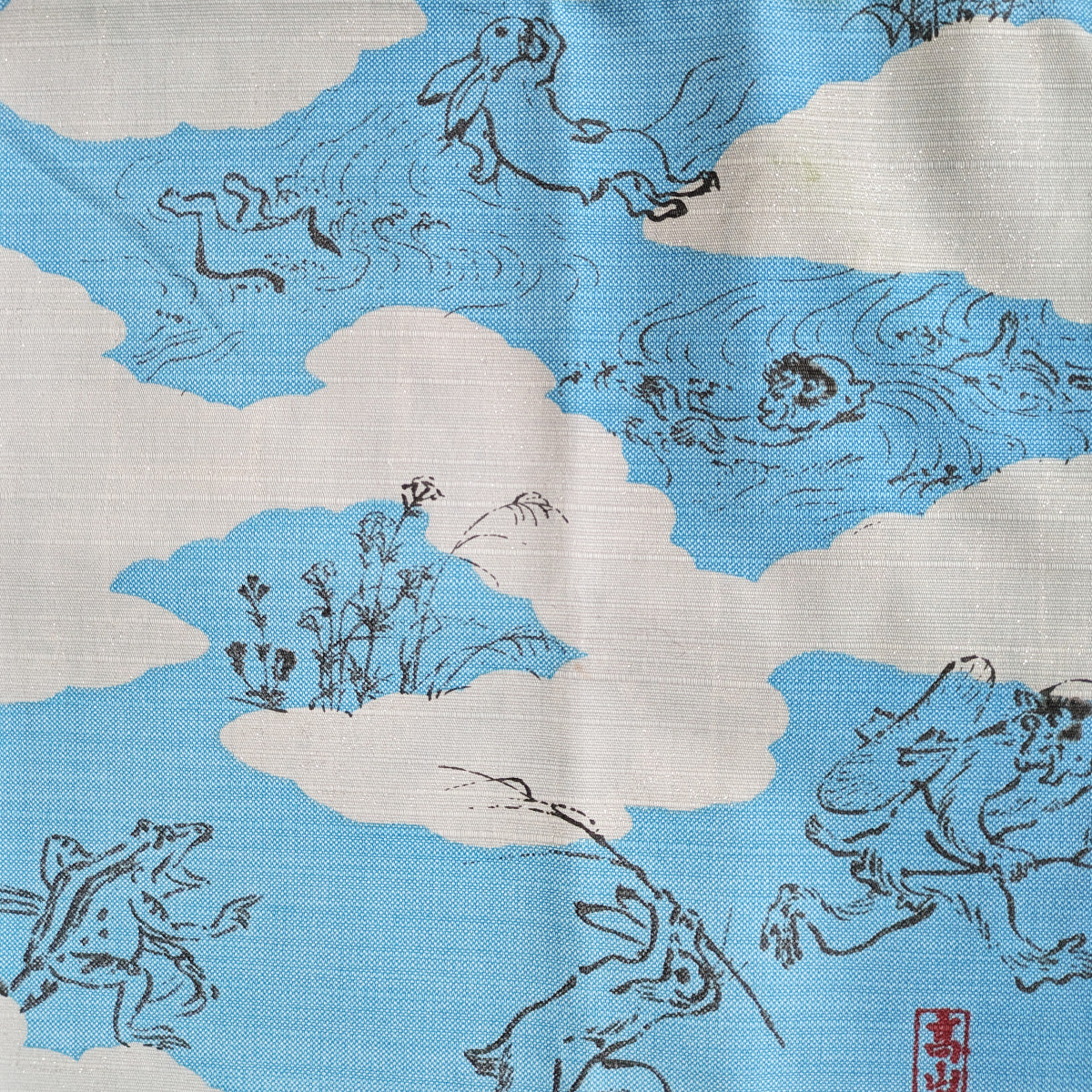 Furoshiki mit Chuju Giga Tier-Motiv