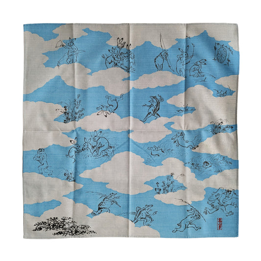 Furoshiki mit Chuju Giga Tier-Motiv