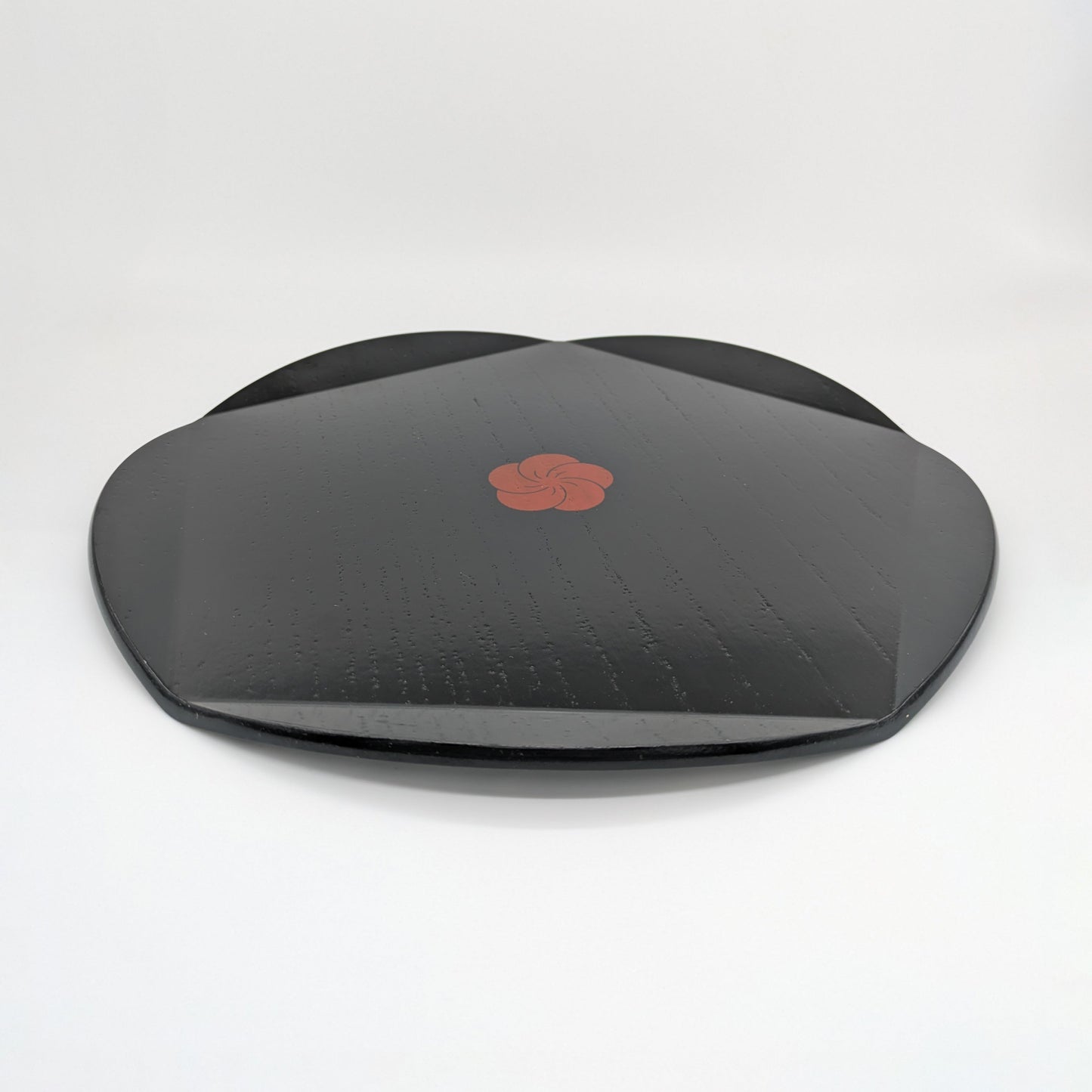 Urushii Schwarzes Tablett Gross