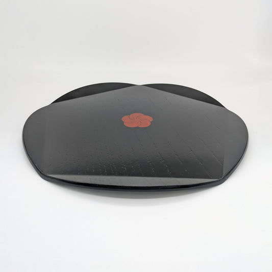 Urushii Schwarzes Tablett Gross