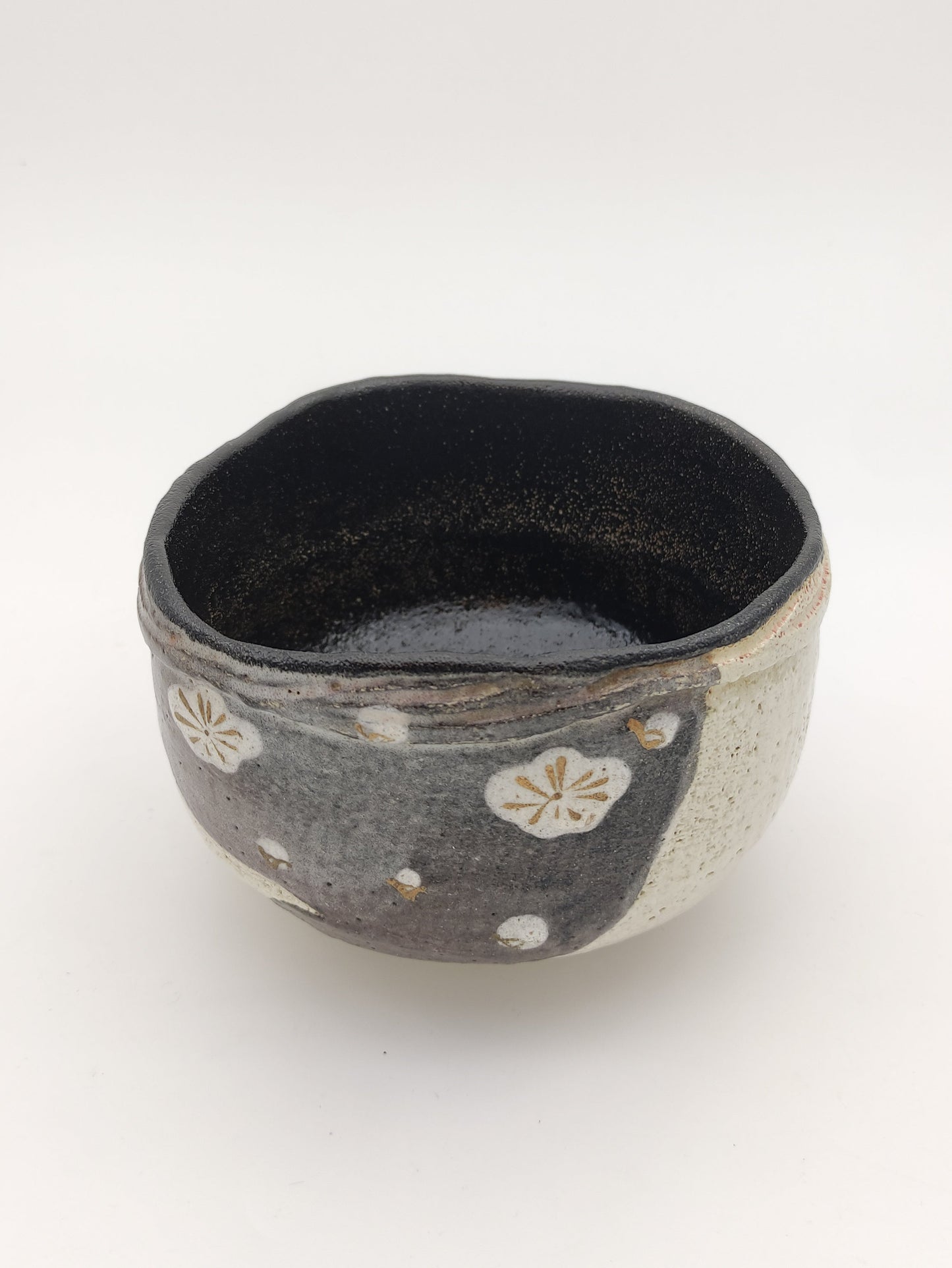 Vintage Chawan Raku Sternenhimmel